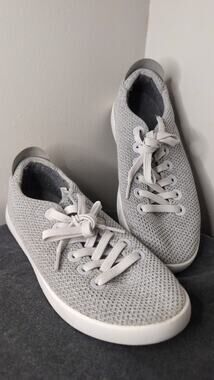 Allbirds Tree Runners Sneakers Gray Knit Lightweight Casual Minimalist